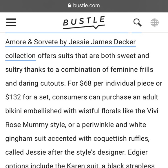 Jessie James Decker Amore and Sorvette Bikini - Picture 14 of 14